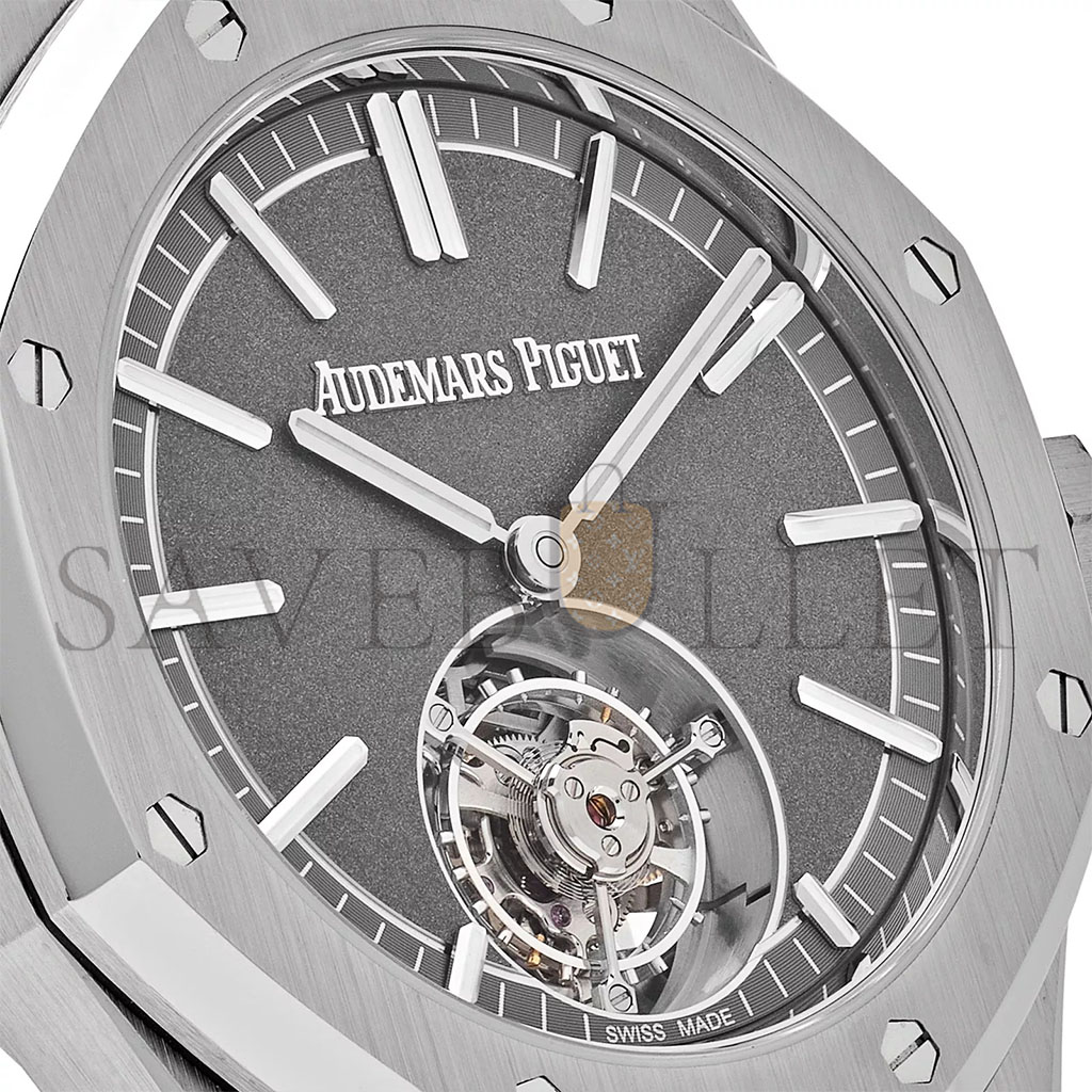 AUDEMARS PIGUET ROYAL OAK SELFWINDING FLYING TOURBILLON 41MM WATCH 26530TI.OO.1220TI.01